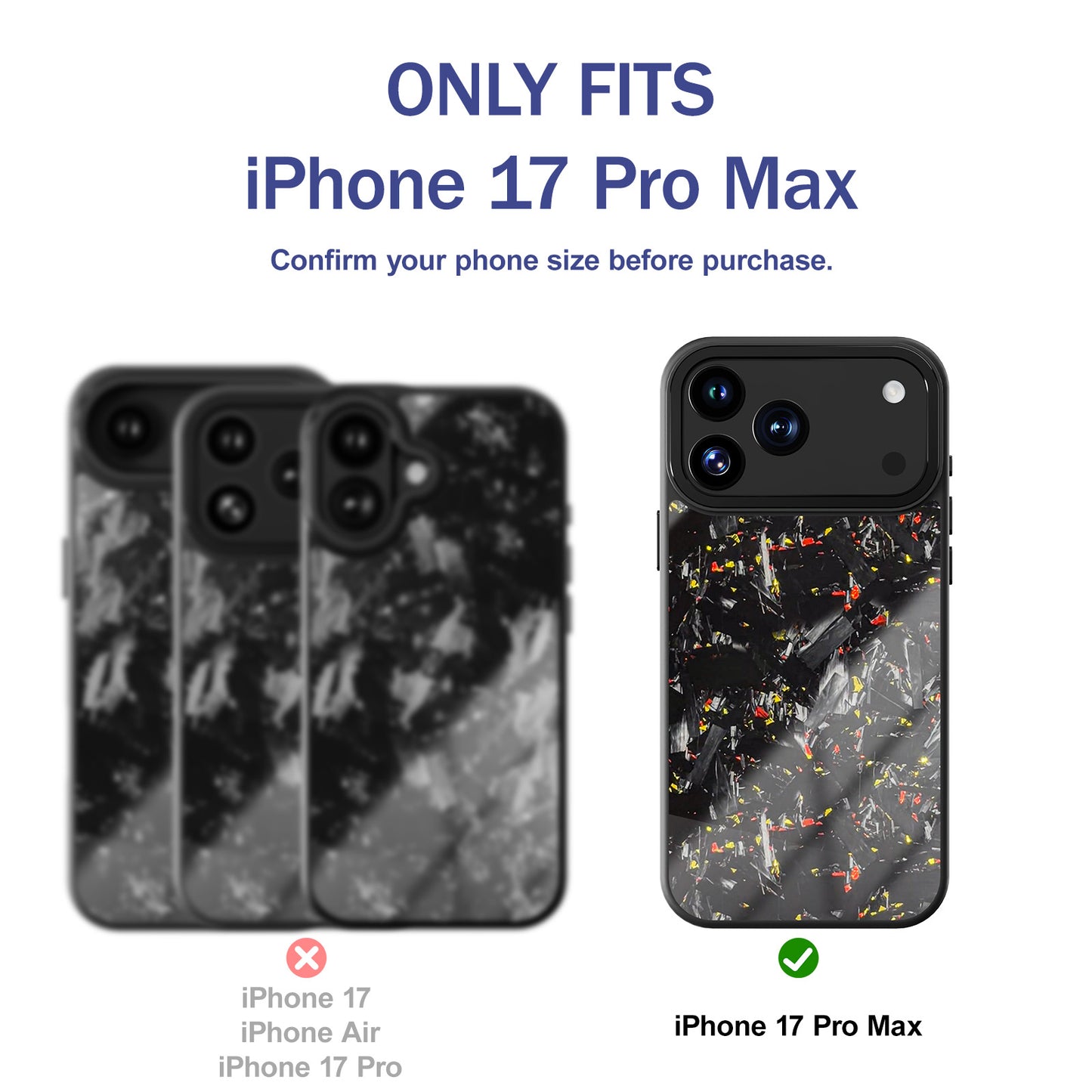 Vibe Series Case for iPhone 17 Pro Max/RG