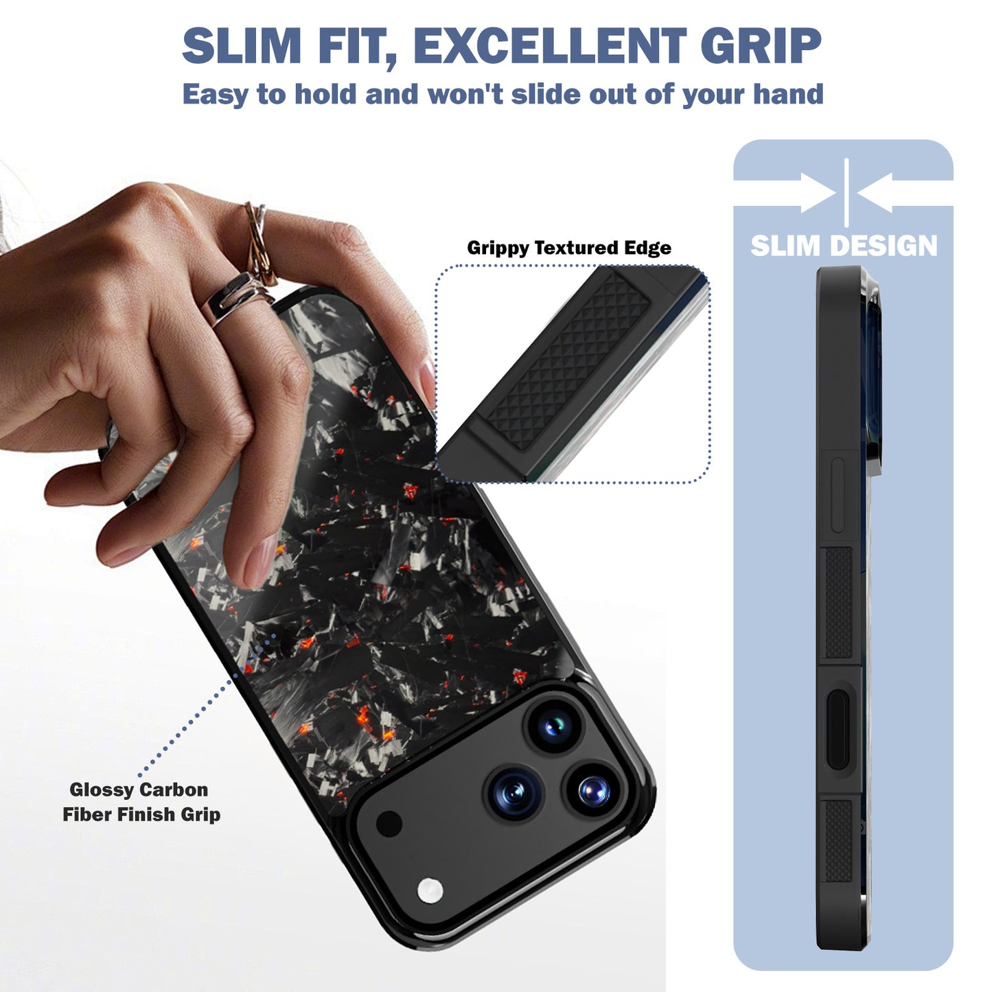 Grip Series Case for iPhone 17 Pro Max/RD