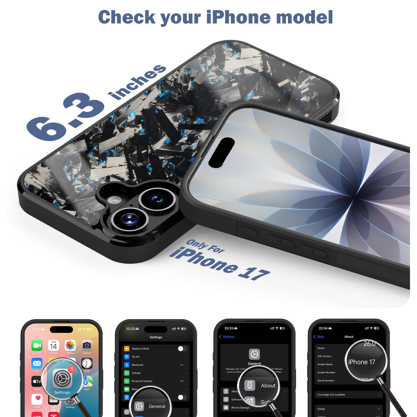 Grip Series Case for iPhone 17/BL