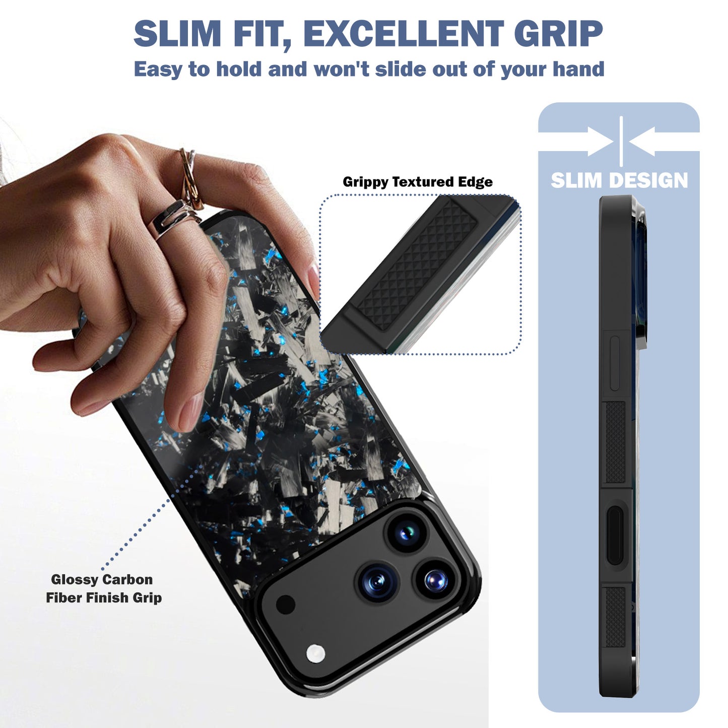 Grip Series Case for iPhone 17 Pro Max/BL