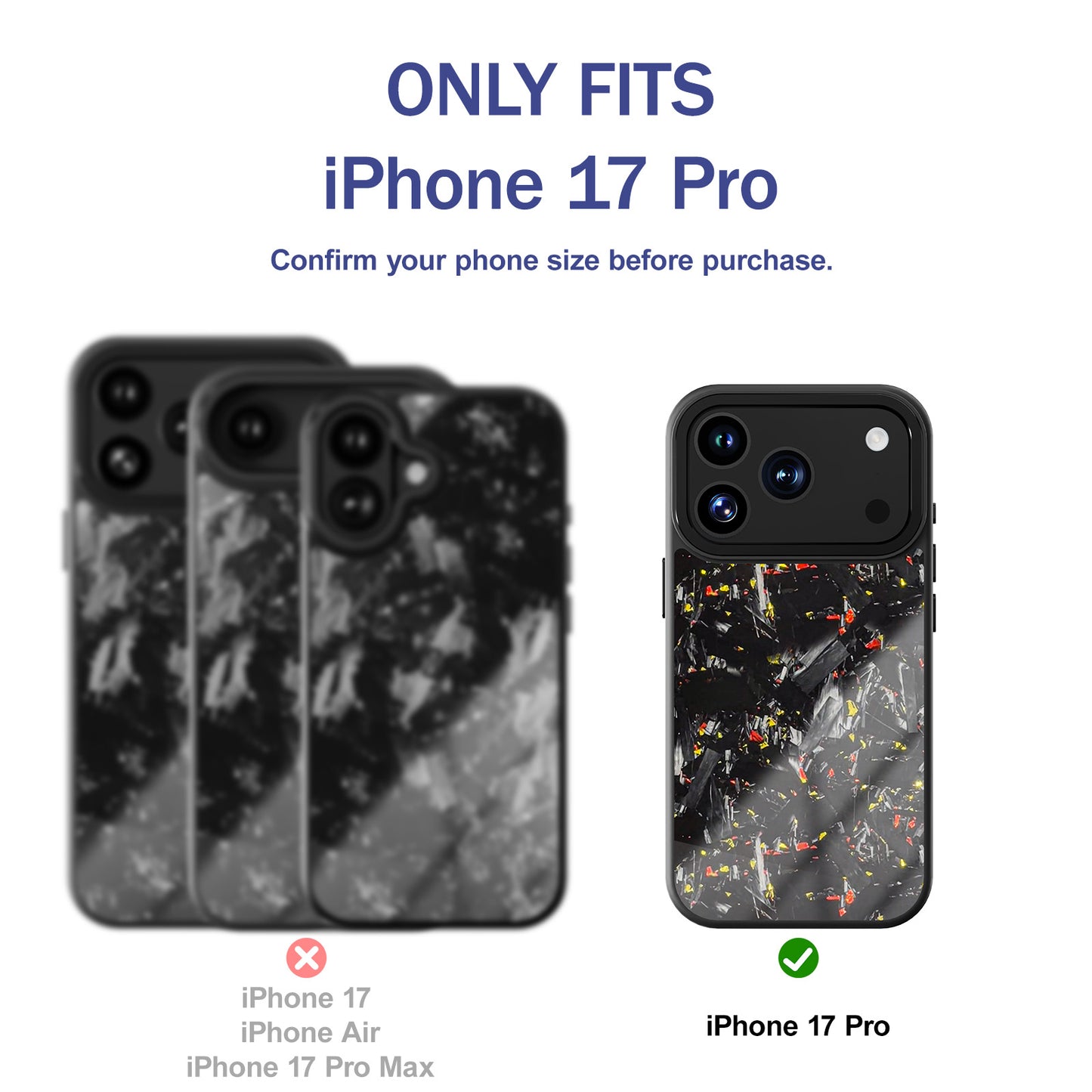 Vibe Series Case for iPhone 17 Pro/RG