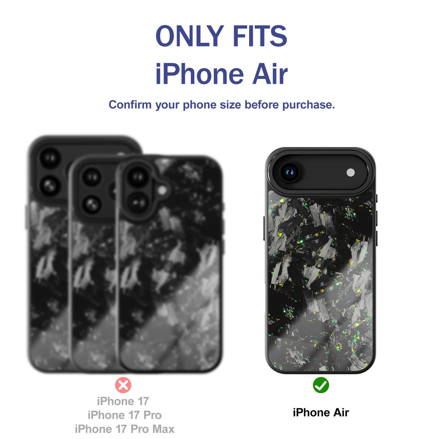 Vibe Series Case for iPhone Air/GG