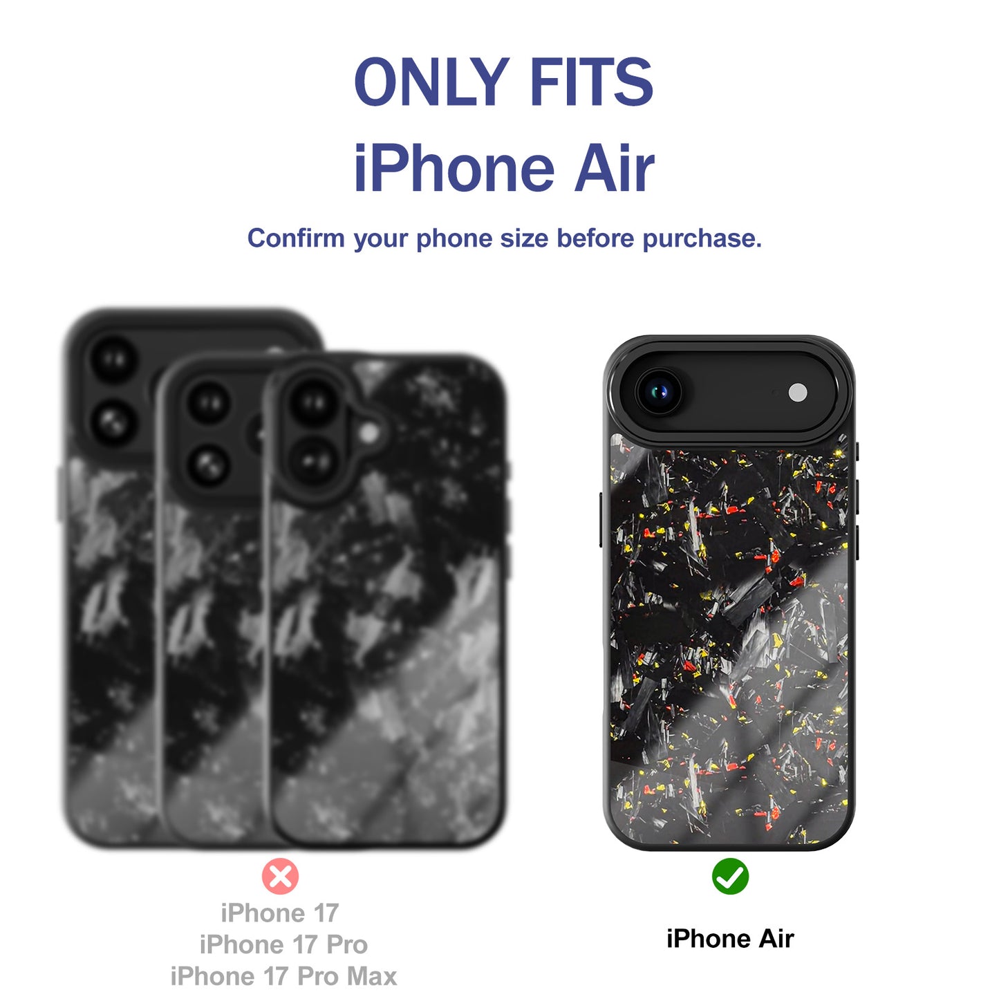 Vibe Series Case for iPhone Air/RG