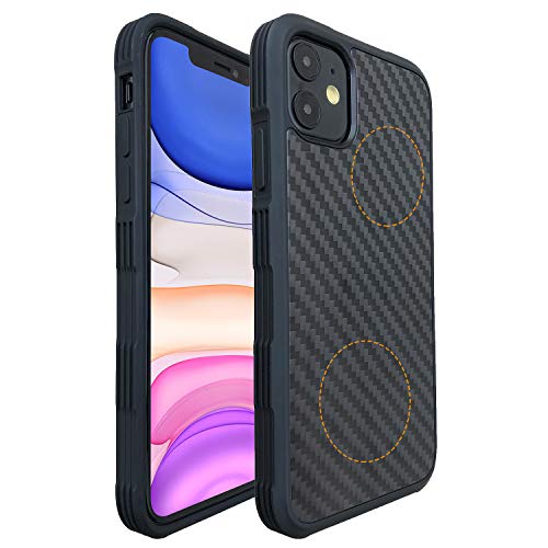 Molzar Tire Series iPhone 11 with Real Weave Carbon Fiber Case - Molzar-iphone cases and accessories