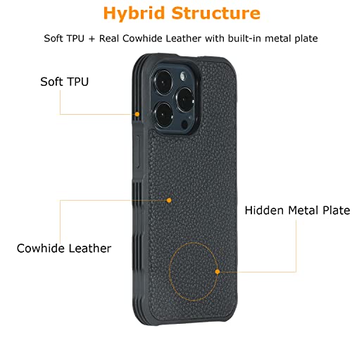 Molzar Tire Series iPhone 13 Pro Wireless Charging Support Case - Molzar-iphone cases and accessories