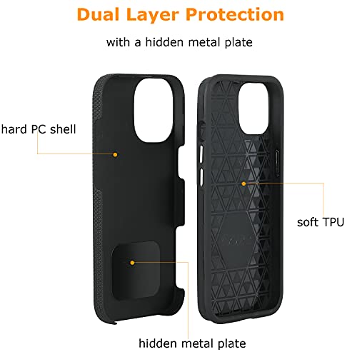 Molzar Shield Series iPhone 13 Pro Case with Triangle Texture Grip - Molzar-iphone cases and accessories