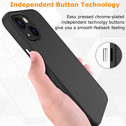 Molzar Shield Series iPhone 13 Pro Case with Triangle Texture Grip - Molzar-iphone cases and accessories