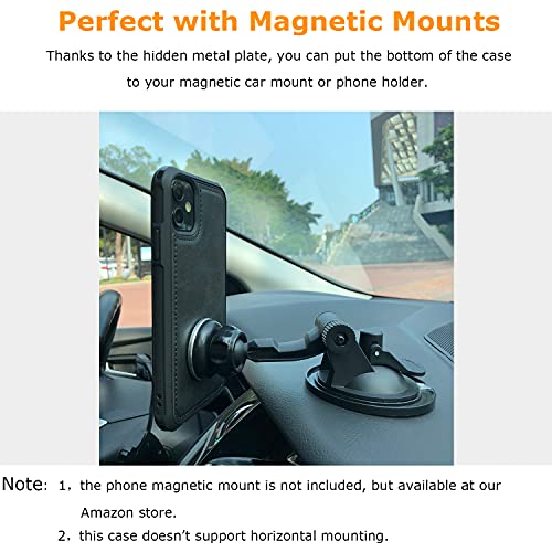 Molzar MAG Series iPhone 11, Built-in Metal Plate Magnetic Case - Molzar-iphone cases and accessories