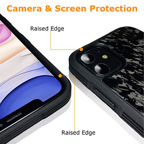 Molzar Tire Series iPhone 11 with Real Weave Carbon Fiber Case - Molzar-iphone cases and accessories