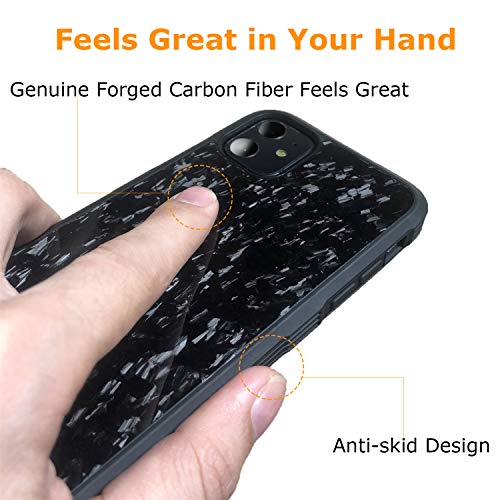 Molzar Tire Series iPhone 11 with Real Weave Carbon Fiber Case - Molzar-iphone cases and accessories