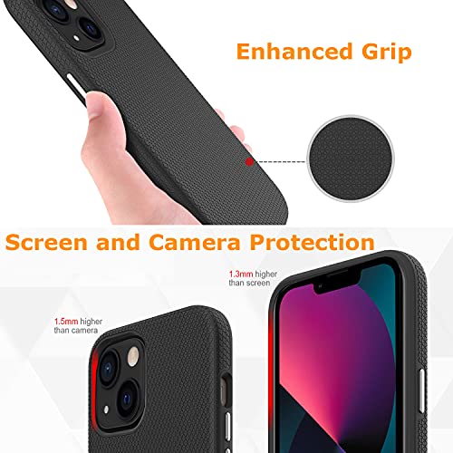 Molzar Shield Series iPhone 13 Pro Case with Triangle Texture Grip - Molzar-iphone cases and accessories