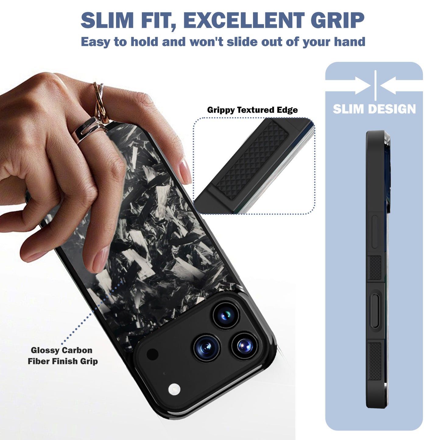Grip Series Case for iPhone 17 Pro/BK