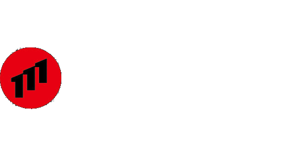 Molzar transparent red and white logo