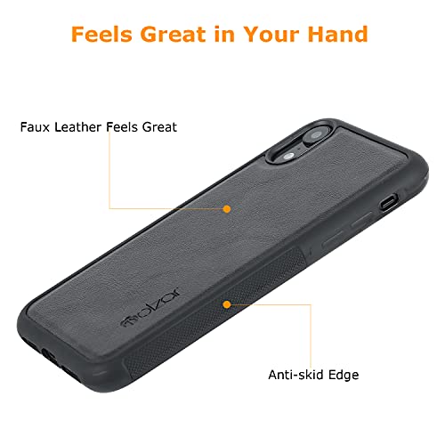 Molzar GripBig Series iPhone XR Metal Plate Case - Molzar-iphone cases and accessories