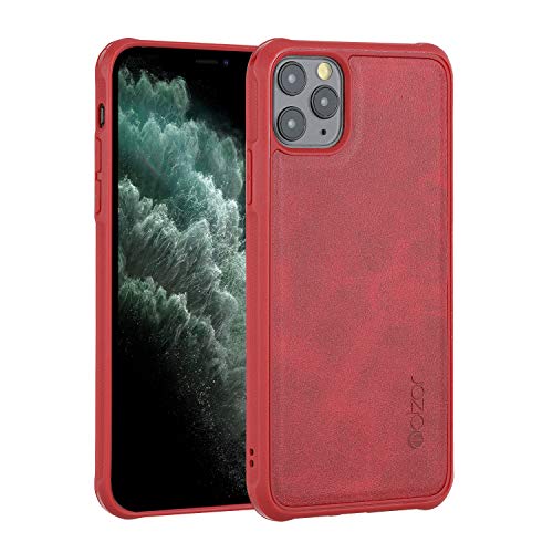 Molzar MagBig Series for iPhone 11 Pro Max Leather Case - Molzar-iphone cases and accessories