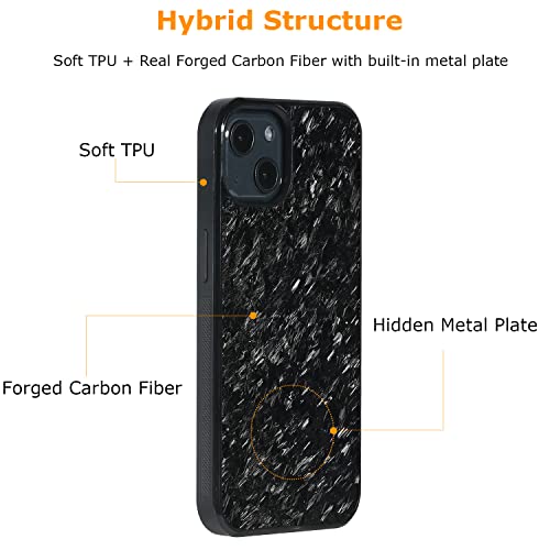 Molzar Grip Series iPhone 13 Case with Real Weave Carbon Fiber - Molzar-iphone cases and accessories