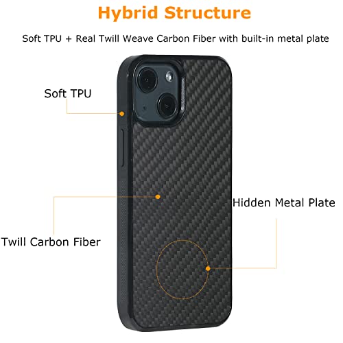 Molzar Grip Series iPhone 13 Mini Case with Wireless Charging Support - Molzar-iphone cases and accessories