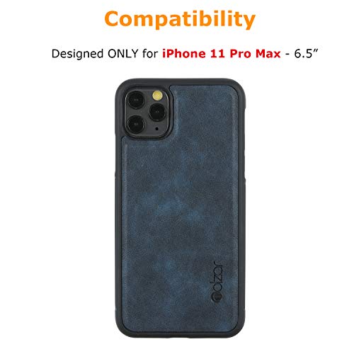 Molzar GripBig Series iPhone 11 Pro Max Case with TPU and Faux Leather - Molzar-iphone cases and accessories
