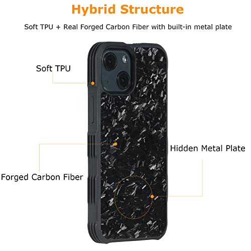 Molzar Tire Series iPhone 13 Mini Carbon Fiber Case - Molzar-iphone cases and accessories