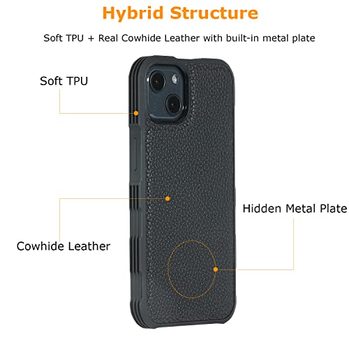 Molzar Tire Series iPhone 13 Case with Real Forged Carbon Fiber - Molzar-iphone cases and accessories