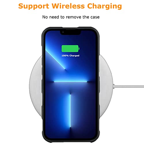 Molzar Tire Series iPhone 13 Pro Wireless Charging Support Case - Molzar-iphone cases and accessories