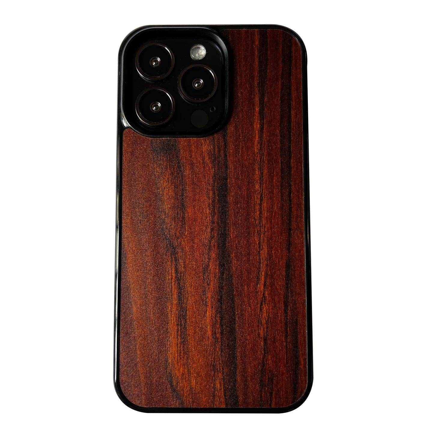 Molzar Grip Series Magnetic Case for iPhone 13 Pro with MagSafe, Aramid Fiber/Ebony Wood